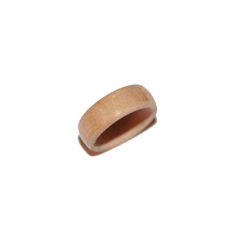 Bague en bois d'aubépine arrondie-Bagues et Alliances-ObjetsBois