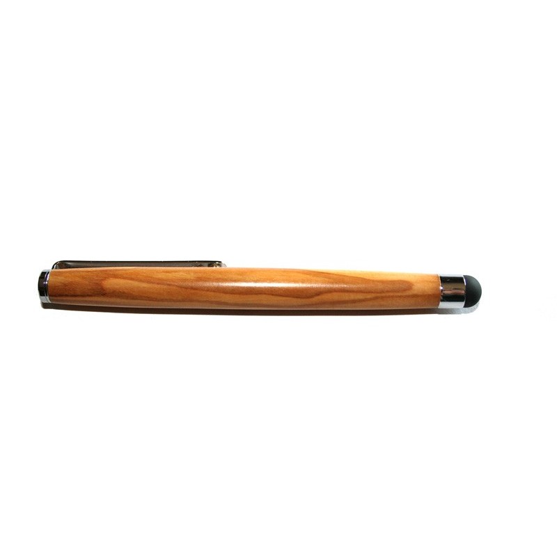 Stylet long en bois d'olivier pour tablette tactile Ipad, Ipad 2, Galaxy tab